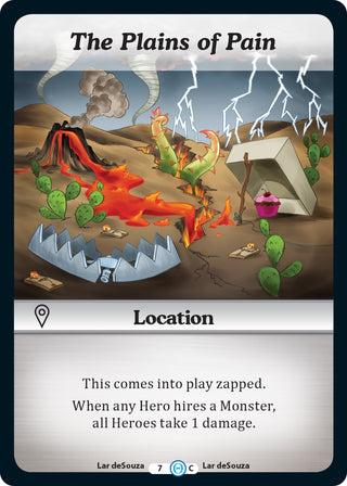 The Plains of Pain (7) [DOB] - Munchkin CCG Single