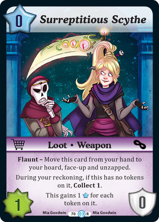 Surreptitious Scythe (70) [DOB] - Munchkin CCG Single