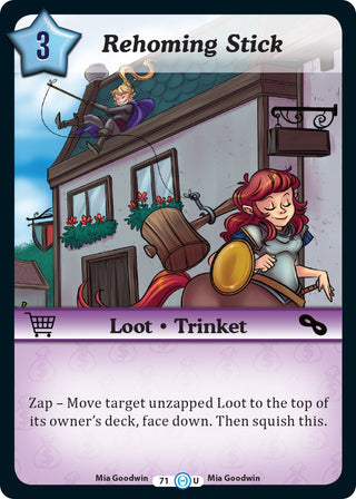 Rehoming Stick (71) [DOB] - Munchkin CCG Single