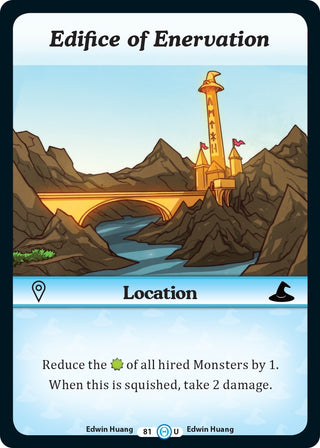 Edifice of Enervation (81) [DOB] - Munchkin CCG Single