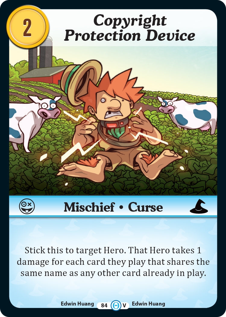 Copyright Protection Device (84) [DOB] - Munchkin CCG Single