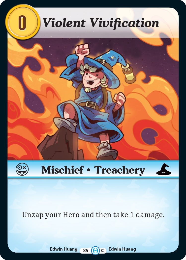 Violent Vivification (85) [DOB] - Munchkin CCG Single