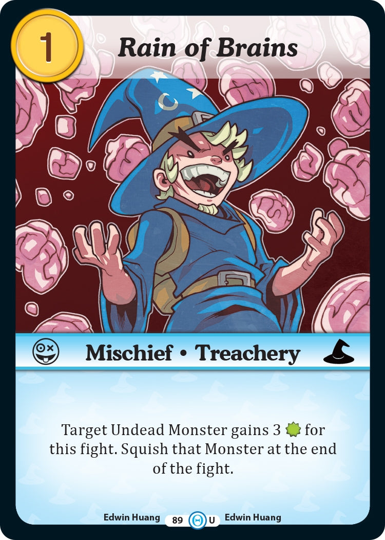 Rain of Brains (89) [DOB] - Munchkin CCG Single