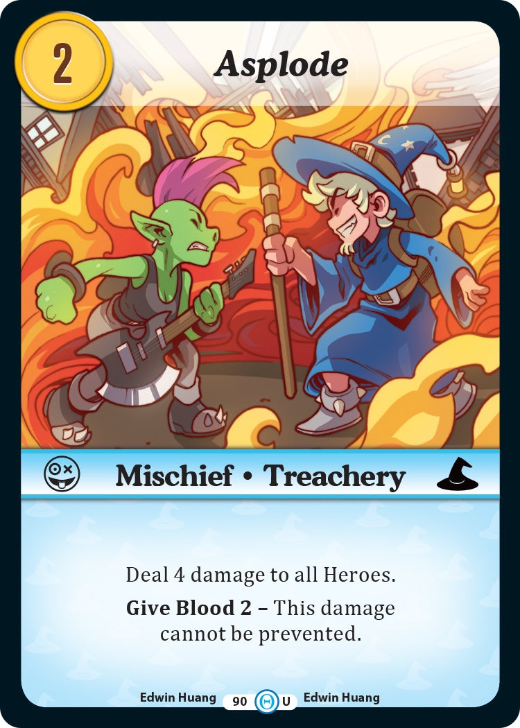 Asplode (90) [DOB] - Munchkin CCG Single