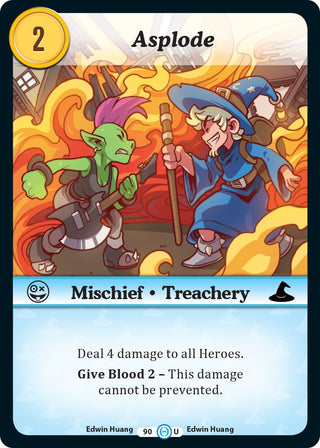 Asplode (90) [DOB] - Munchkin CCG Single