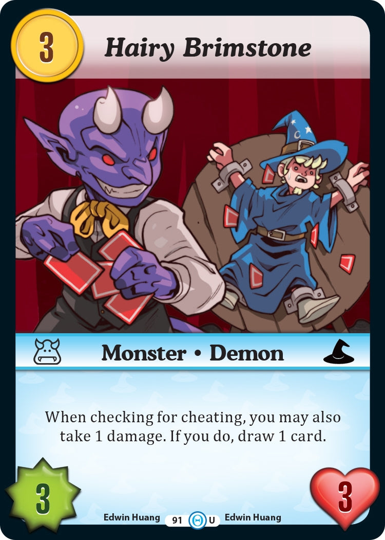 Hairy Brimstone (91) [DOB] - Munchkin CCG Single
