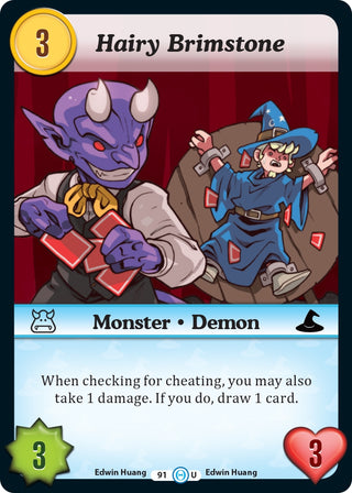 Hairy Brimstone (91) [DOB] - Munchkin CCG Single