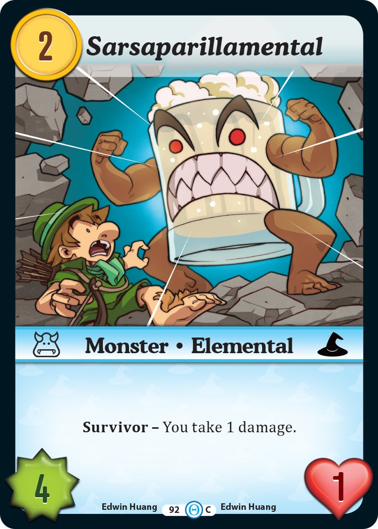 Sarsaparillamental (92) [DOB] - Munchkin CCG Single