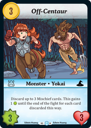 Off-Centaur (93) [DOB] - Munchkin CCG Single