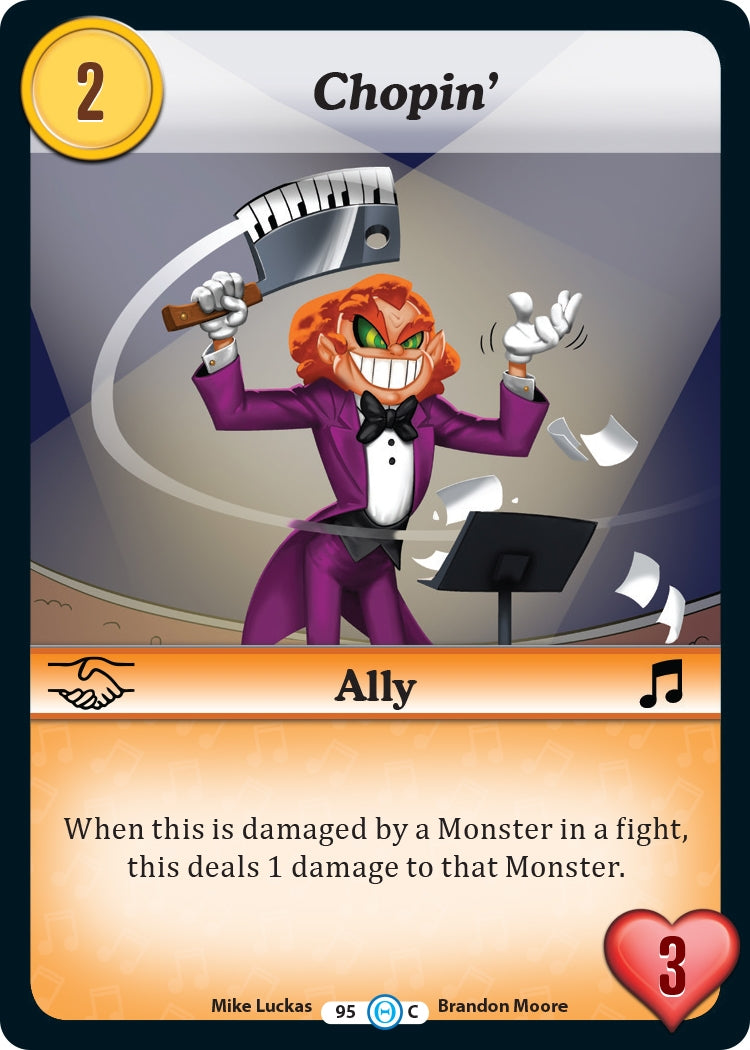 Chopin’ (95) [DOB] - Munchkin CCG Single
