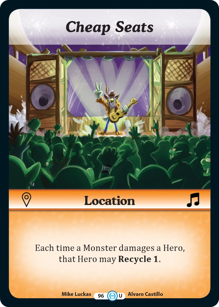 Cheap Seats (96) [DOB] - Munchkin CCG Single