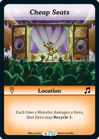 Cheap Seats (96) [DOB] - Munchkin CCG Single