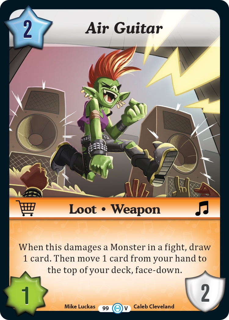 Air Guitar (99) [DOB] - Munchkin CCG Single
