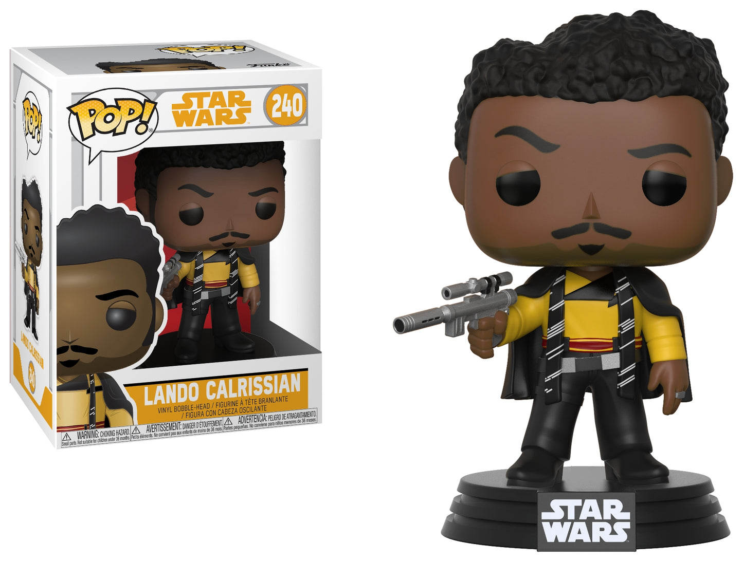 Solo: Lando Calrissian (Bobble-Head) (240) [POP!] - Funko Sealed