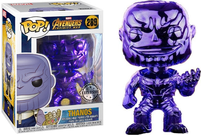 Avengers: Infinity War: Thanos (Bobble-Head) (Metallic) (Australia Exclusive) (289) [POP!] - Funko Sealed