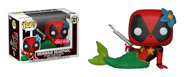 Mermaid Deadpool (Bobble-Head) (Target Exclusive) (321) [POP!] - Funko Sealed