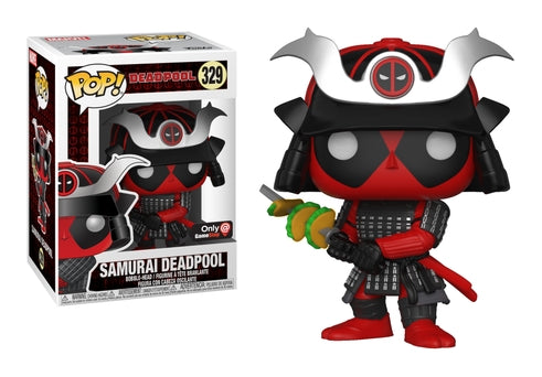 Samurai Deadpool (Bobble-Head) (GameStop Exclusive) (329) [POP!] - Funko Sealed