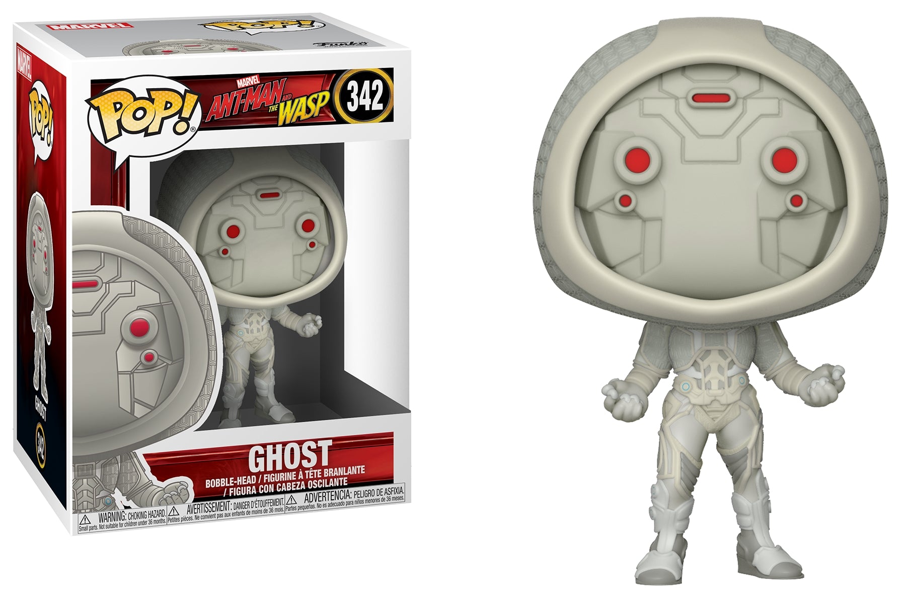 Ant-Man and The Wasp: Ghost (Bobble-Head) (342) [POP!] - Funko Sealed