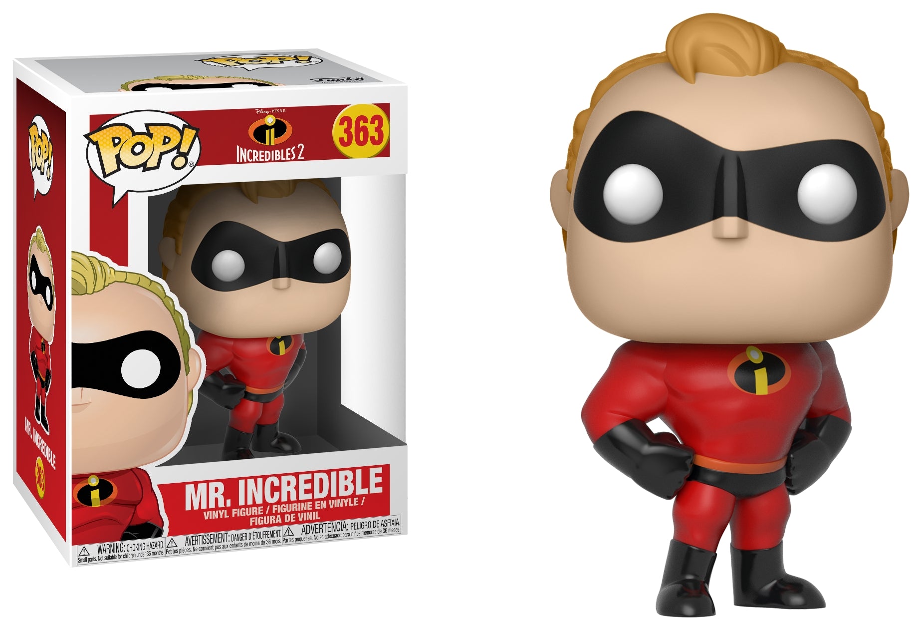 Incredibles 2: Mr. Incredible (363) [POP!] - Funko Sealed