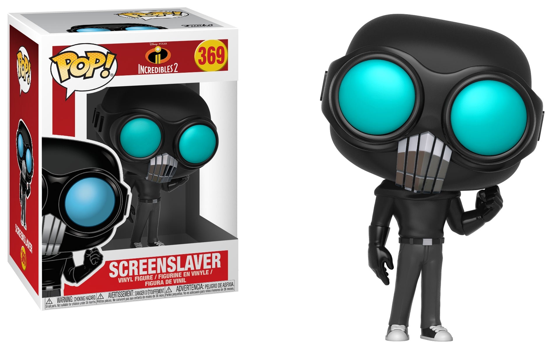 Incredibles 2: Screenslaver (369) [POP!] - Funko Sealed