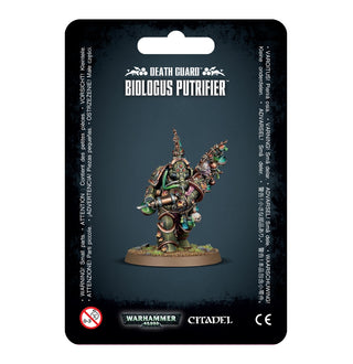 Warhammer: 40K - Death Guard Biologus Putrifier [CLMP] - Warhammer Clampacks Sealed
