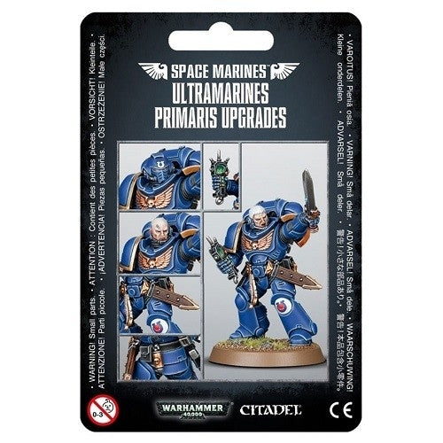 Warhammer: 40K - Space Marines Ultramarines Primaris Upgrades [CLMP] - Warhammer Clampacks Sealed
