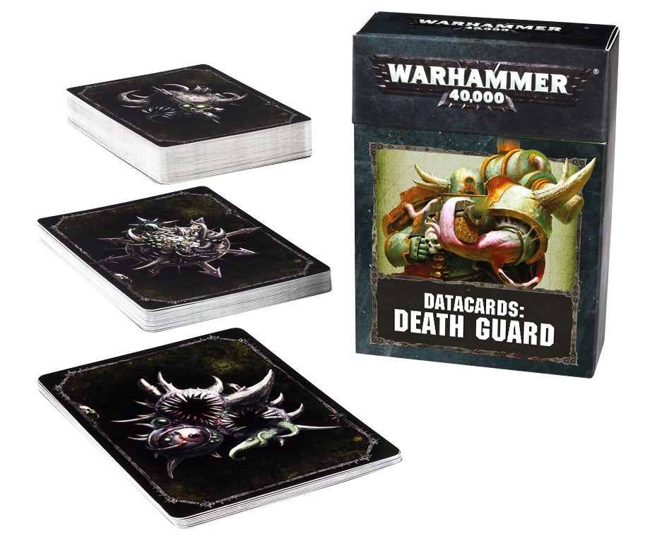 Warhammer: 40K - Datacards: Death Guard [ACCS] - Warhammer Game Accessories Sealed