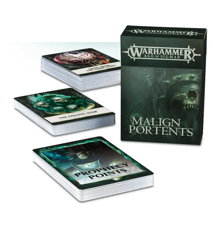 Warhammer: Age of Sigmar - Malign Portents Cards [ACCS] - Warhammer Game Accessories Sealed