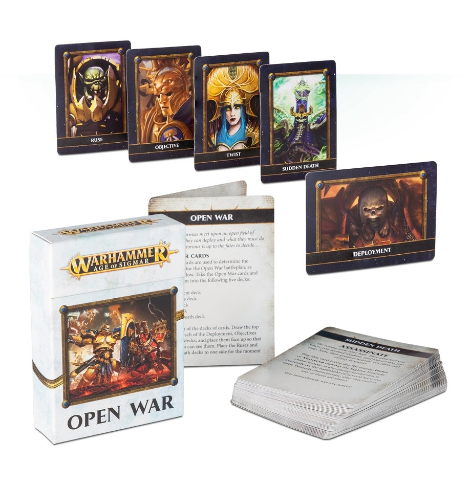 Warhammer: Age of Sigmar - Open War Cards [ACCS] - Warhammer Game Accessories Sealed