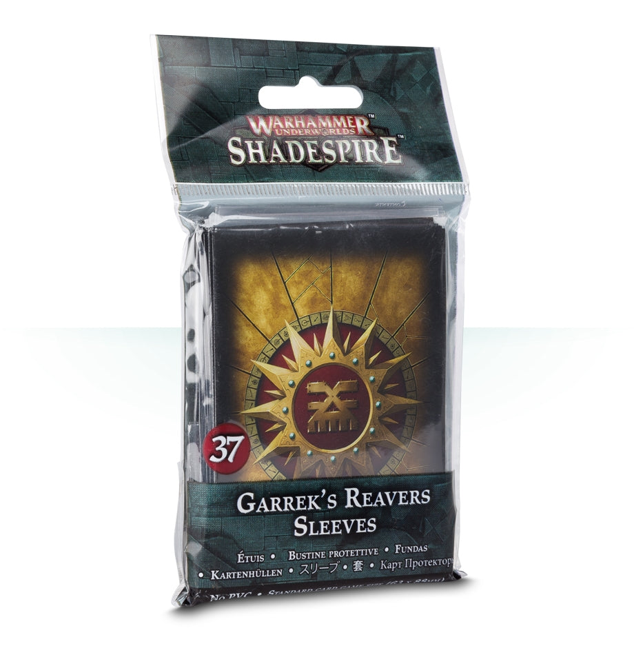 Warhammer: Underworlds - Garrek’s Reavers Sleeves (37-Pack) [ACCS] - Warhammer Game Accessories Sealed