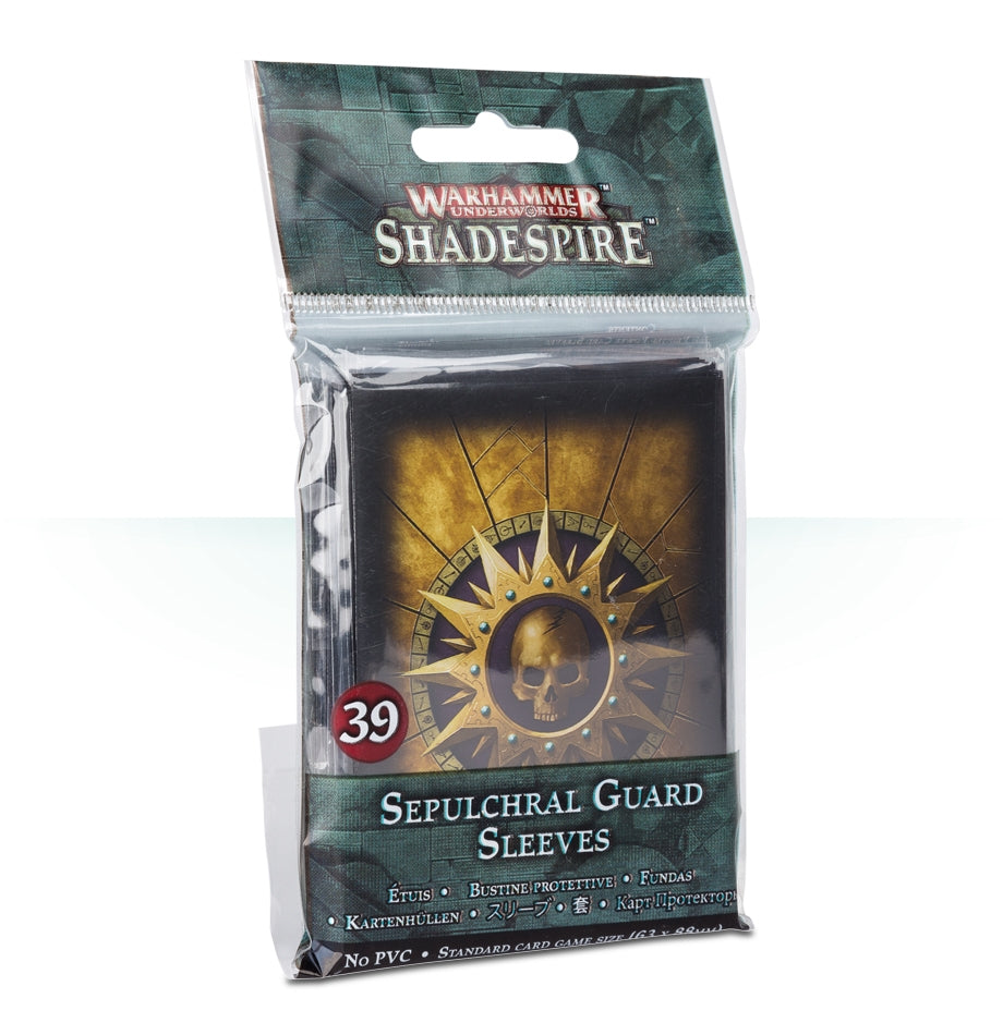 Warhammer: Underworlds - Sepulchral Guard Sleeves (39-Pack) [ACCS] - Warhammer Game Accessories Sealed
