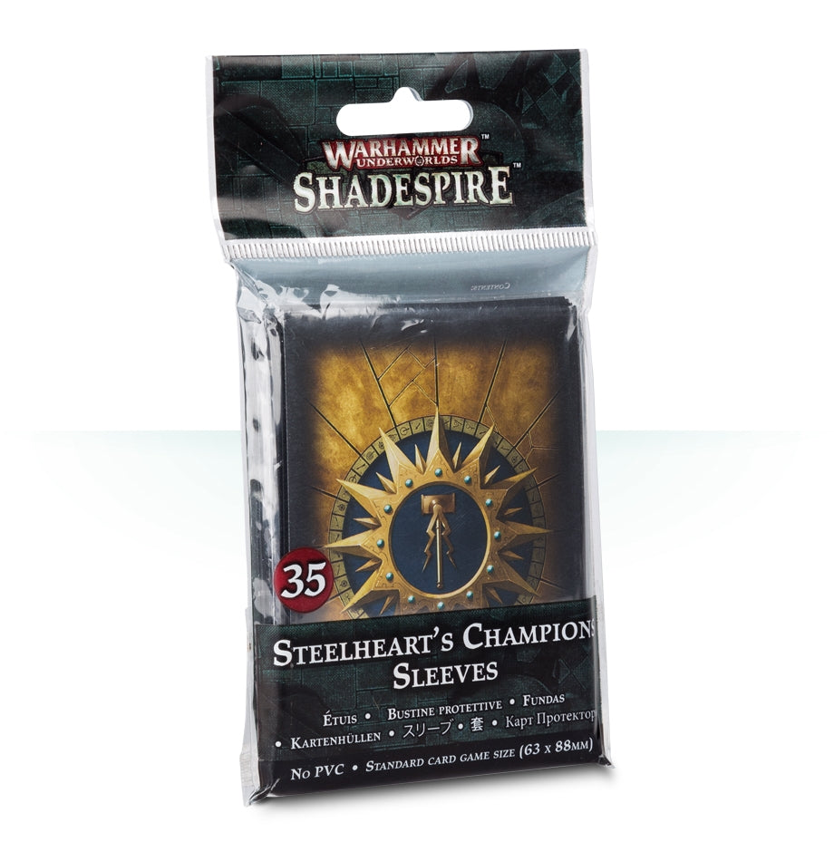 Warhammer: Underworlds - Steelheart’s Champions Sleeves (35-Pack) [ACCS] - Warhammer Game Accessories Sealed
