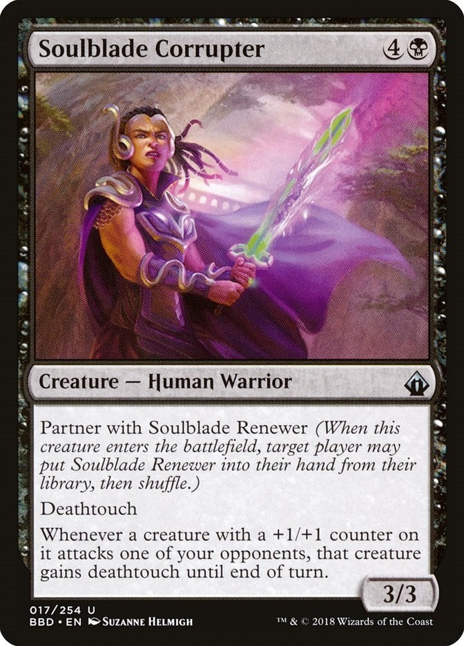 Soulblade Corrupter (17) [BBD] - MTG Single