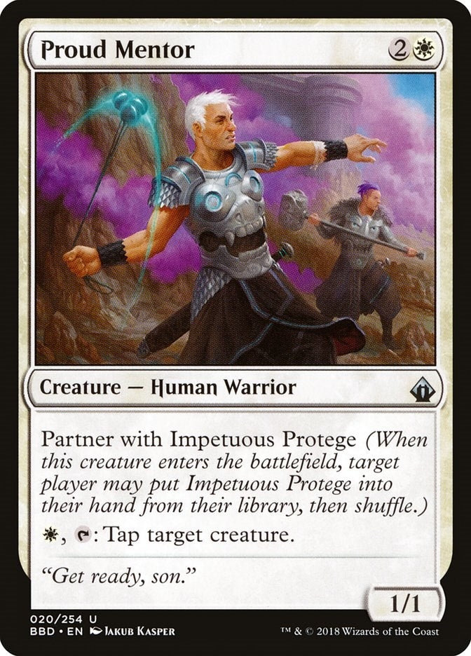 Proud Mentor (20) [BBD] - MTG Single