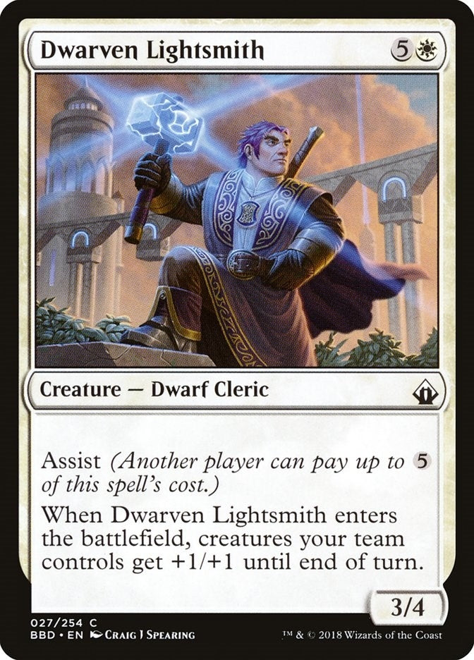 Dwarven Lightsmith (27) [BBD] - MTG Single