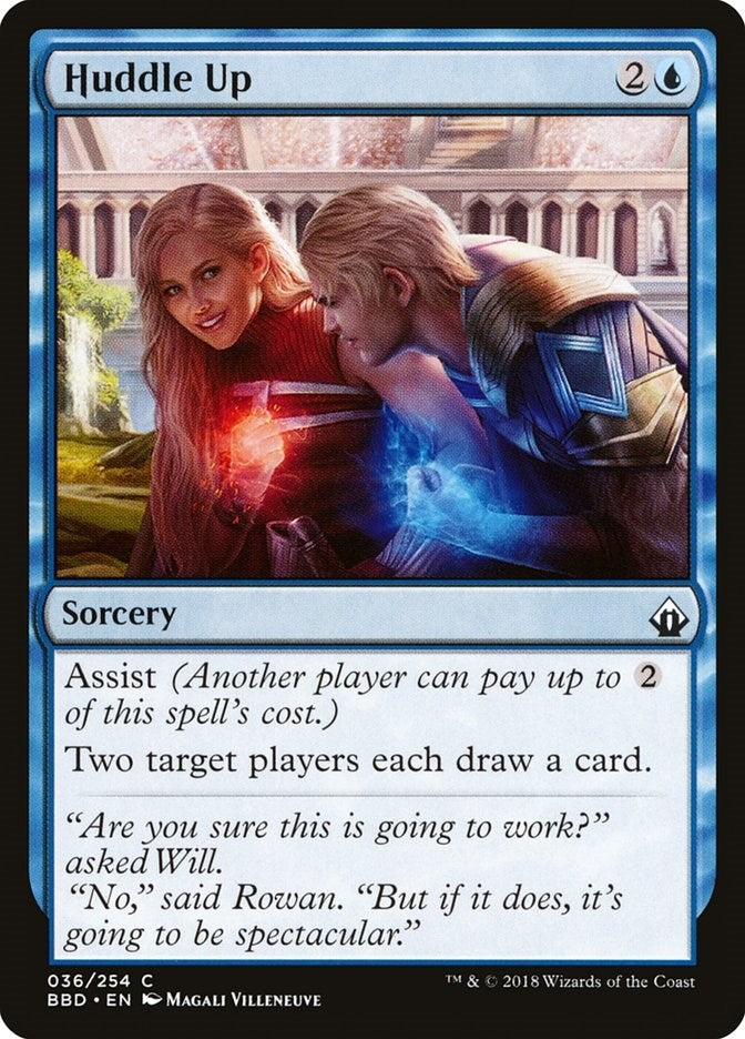 Huddle Up (36) [BBD] - MTG Single