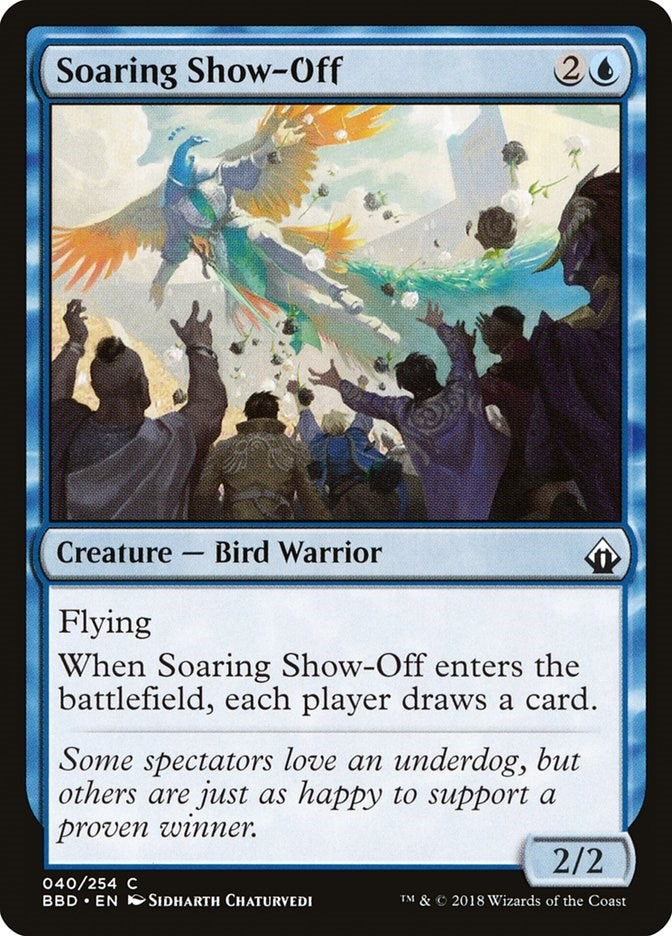 Soaring Show-Off (40) [BBD] - MTG Single