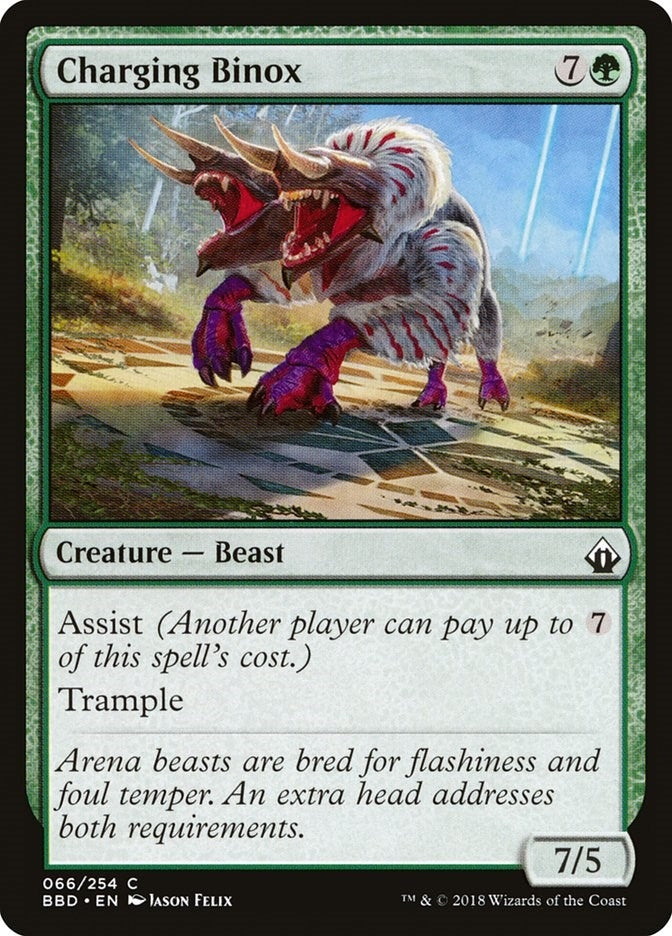 Charging Binox (66) [BBD] - MTG Single
