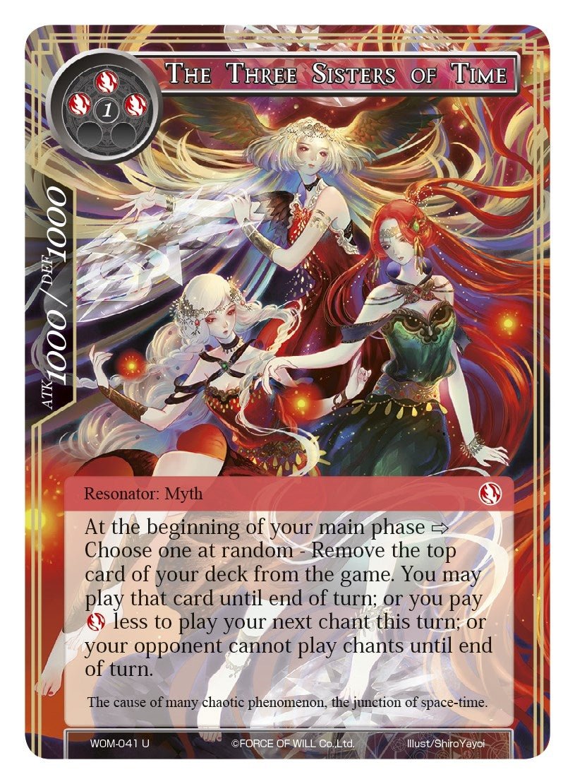 The Three Sisters of Time (41) [WOM] - Force of Will Single