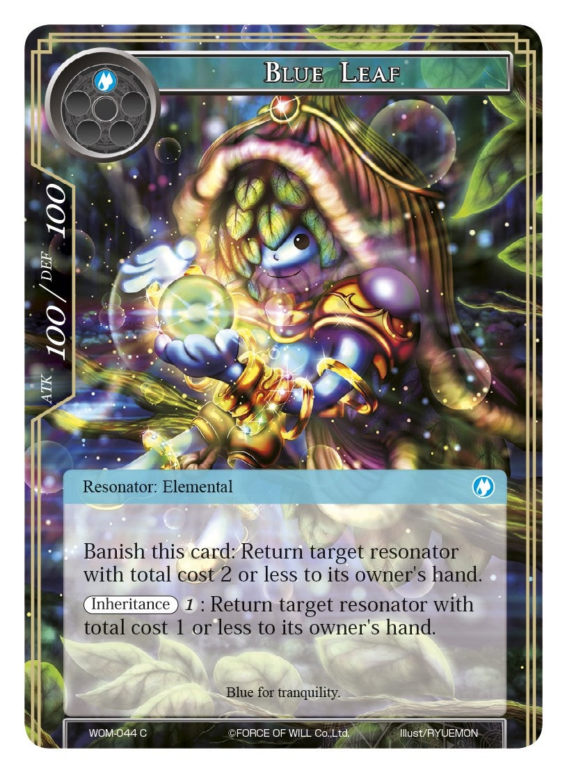 Blue Leaf (44) [WOM] - Force of Will Single