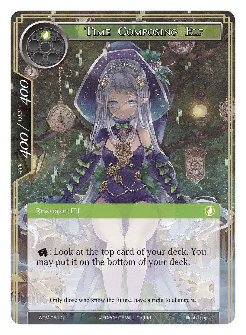 Time Composing Elf (81) [WOM] - Force of Will Single