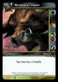 Myrmidon’s Signet - WoW Single