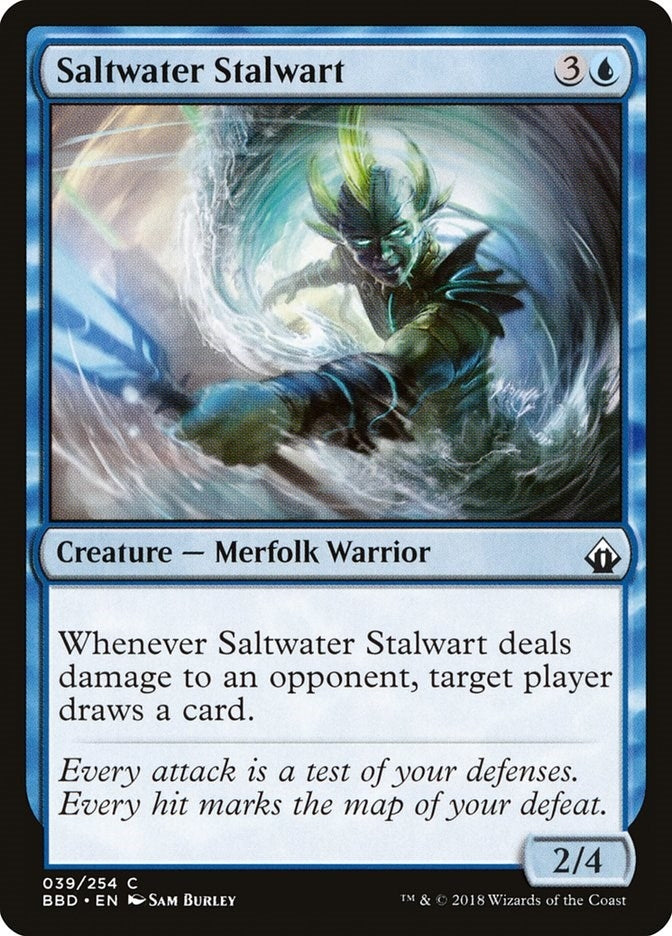 Saltwater Stalwart (39) [BBD] - MTG Single