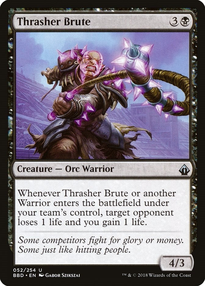 Thrasher Brute (52) [BBD] - MTG Single
