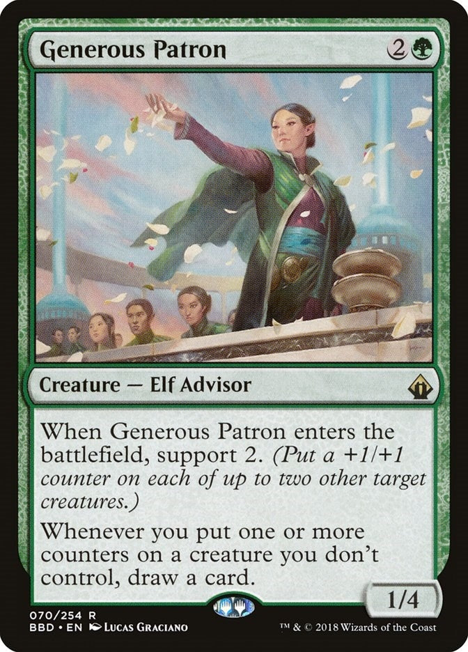Generous Patron (70) [BBD] - MTG Single