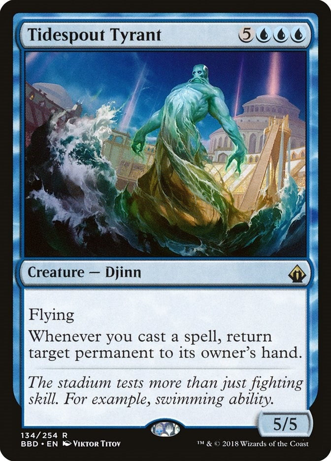 Tidespout Tyrant (134) [BBD] - MTG Single