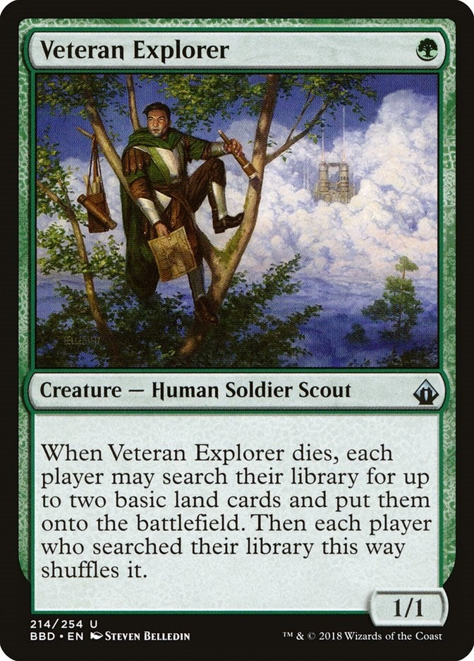 Veteran Explorer (214) [BBD] - MTG Single
