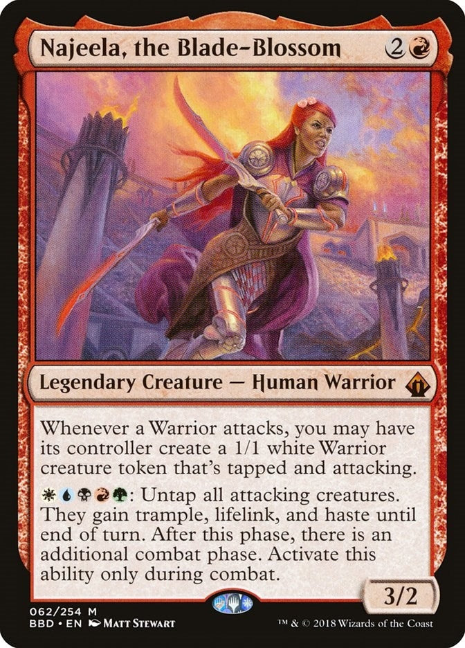 Najeela the Blade-Blossom (62) [BBD] - MTG Single