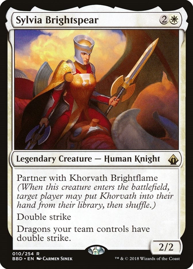 Sylvia Brightspear (10) [BBD] - MTG Single