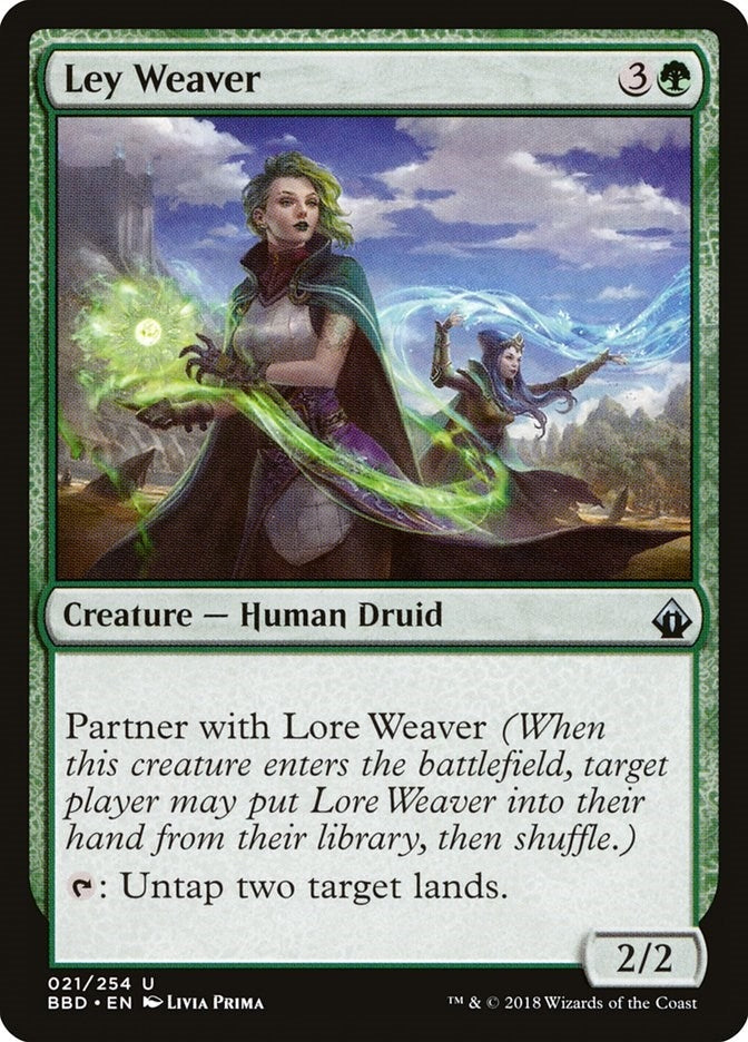 Ley Weaver (21) [BBD] - MTG Single